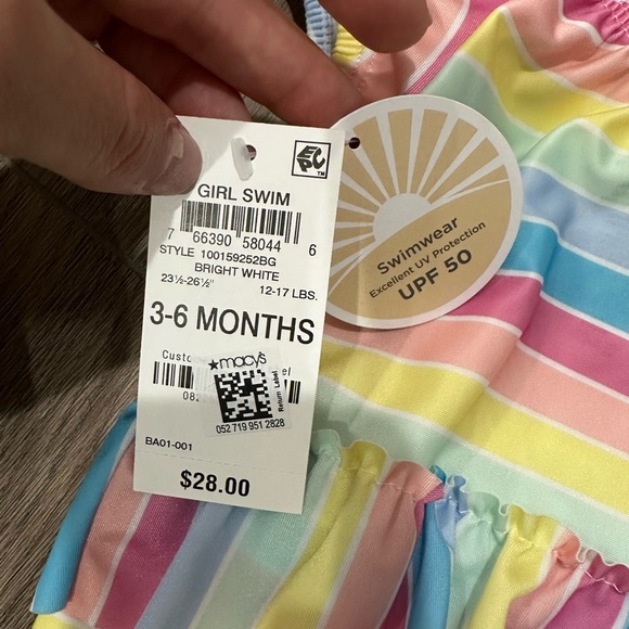 NWT Girl’s Bathing Suit - Picture 2 of 2
